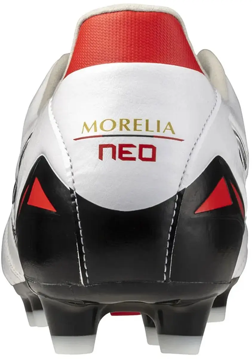 Mizuno Morelia Neo IV Pro FG Voetbalschoenen - Wit - 44