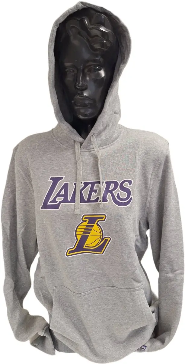 New Era LA Lakers Hoody - Team Logo - Grijs