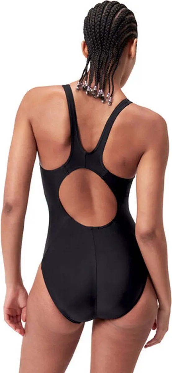 Speedo Muscleback Sportbadpak - Maat 44 - Zwart/Rood