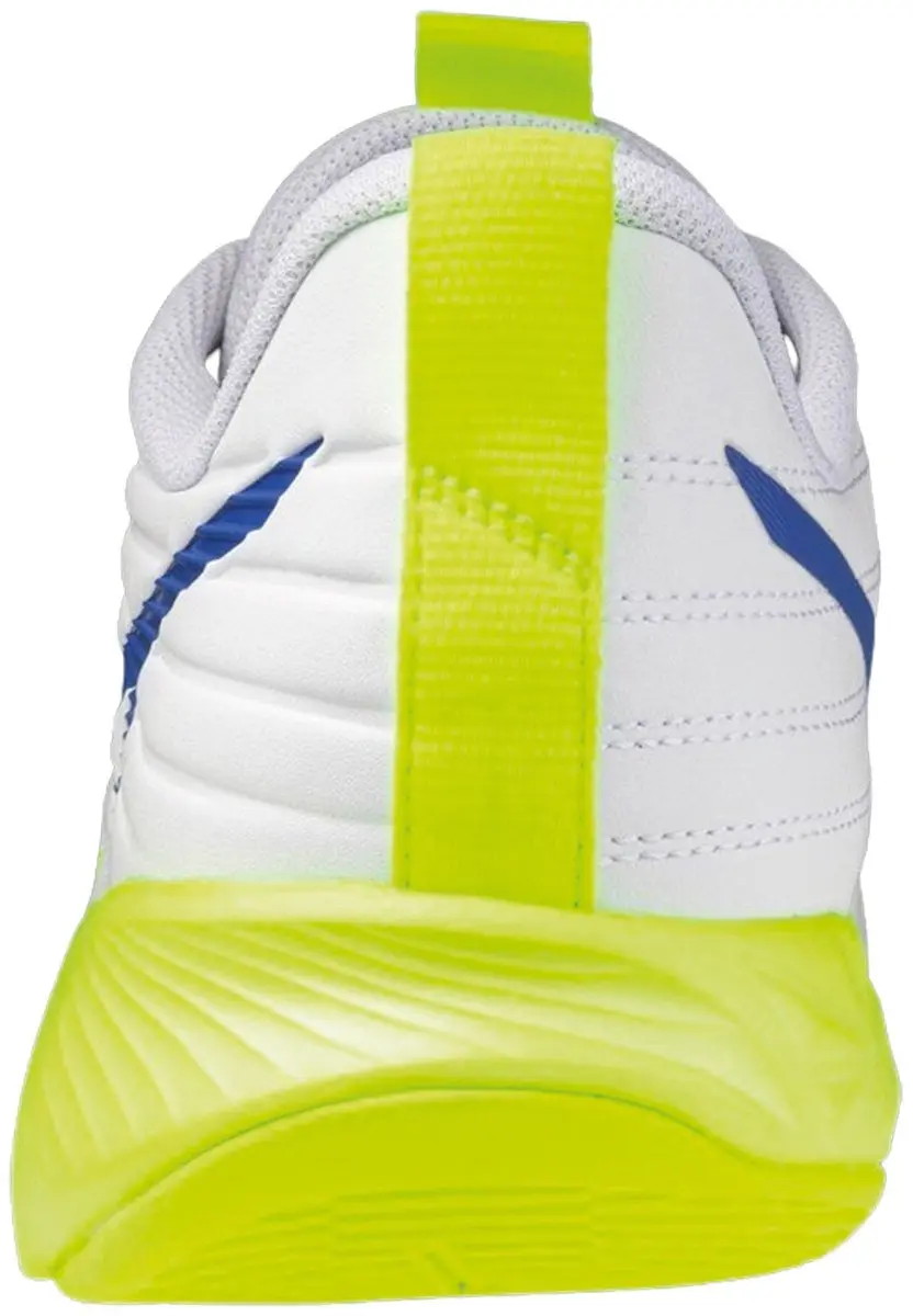Mizuno Wave Momentum Pro Indoorschoenen Heren V1GA2540-39 - 40.5 - Wit/Geel/Donkerblauw - afbeelding 6 van 6