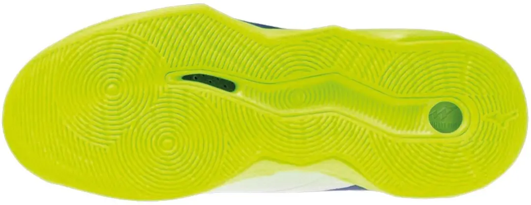 Mizuno Wave Momentum Pro Indoorschoenen Heren V1GA2540-39 - 40.5 - Wit/Geel/Donkerblauw