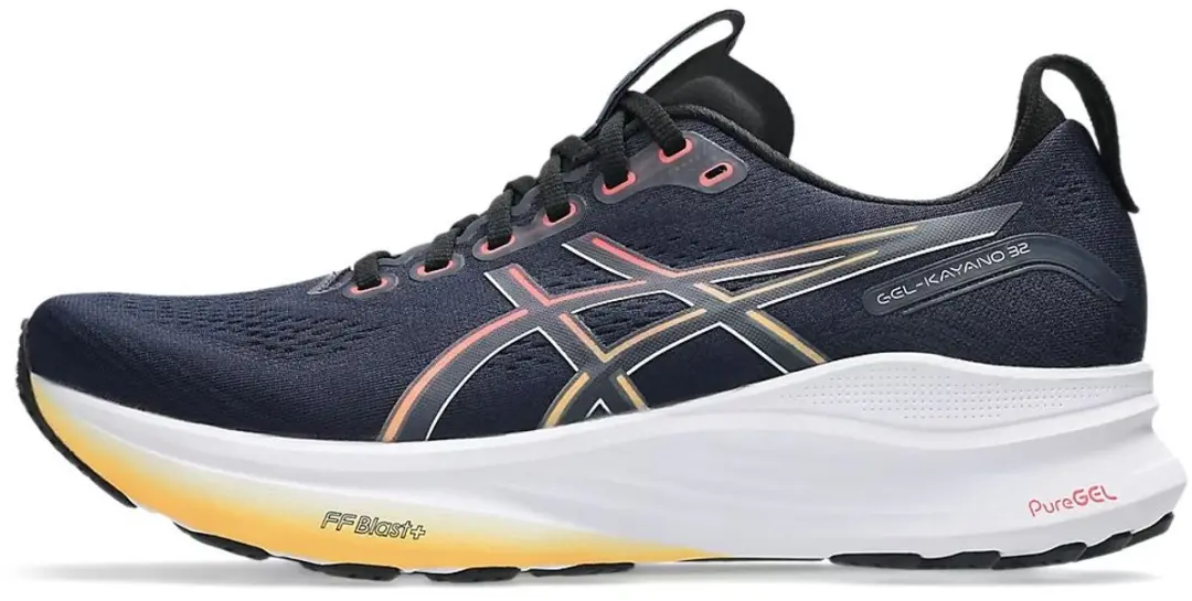 ASICS Gel-Kayano 32 Hardloopschoenen 46.5 - Midnight/Black