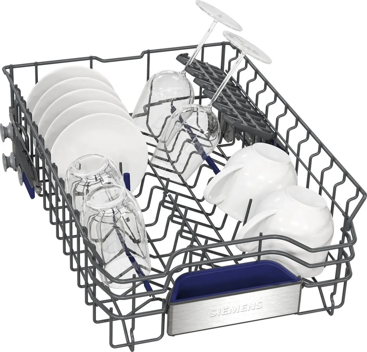Siemens iQ500 SR55ZS10ME Inbouwvaatwasser - 10 Couverts - Zwart/Roestvrijstaal - afbeelding 6 van 6