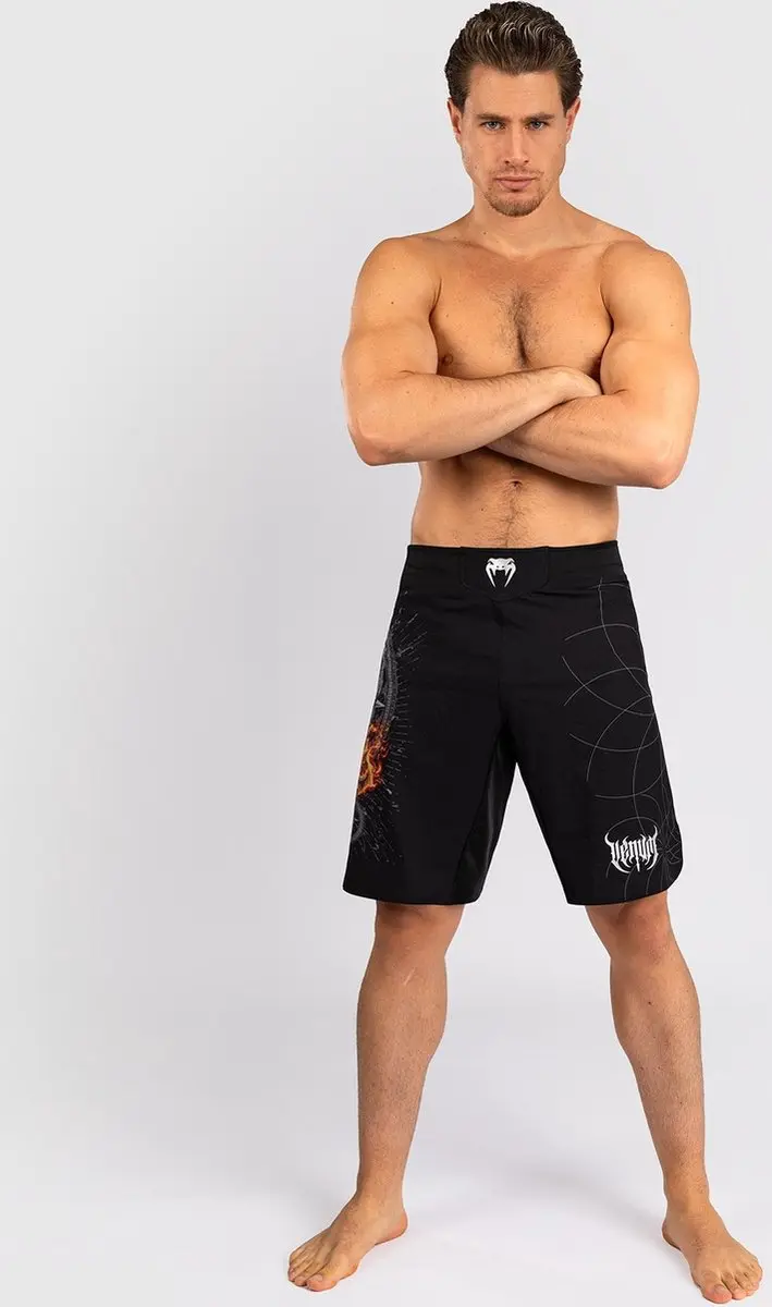 Venum Gladiator 5.0 Fight Shorts XS - Zwart Zilver