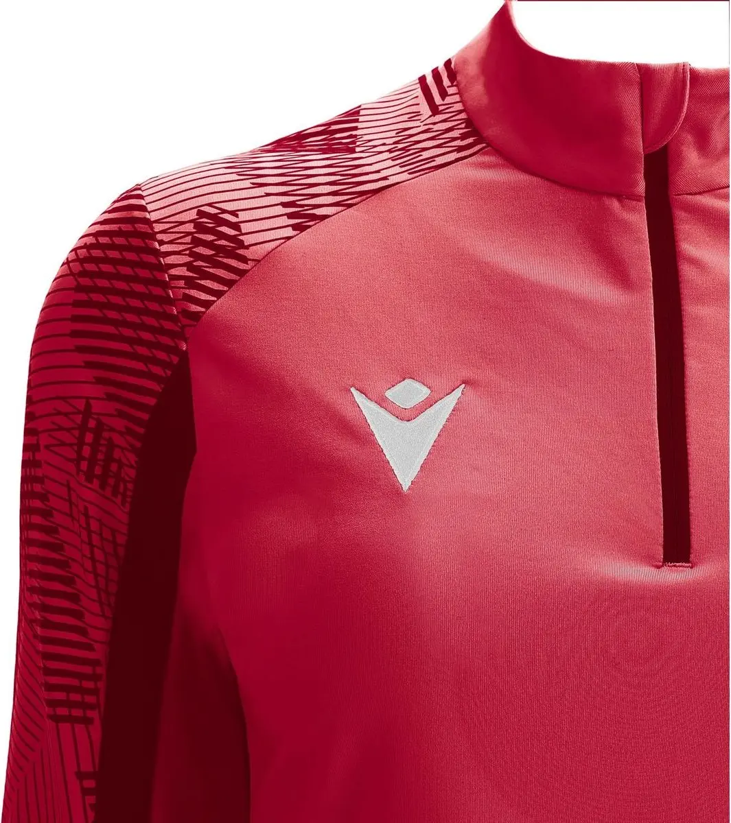 Macron Excellence Dora Ziptop Kinderjas - Rood 11-12 jaar