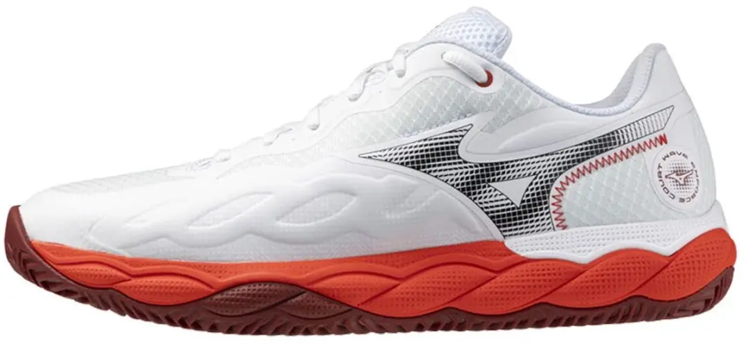 Mizuno Wave Enforce Court CC Clay Court Schoenen - Rood - EU 44.5