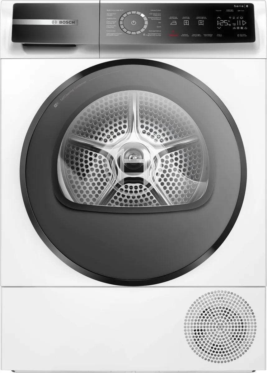 Bosch Serie 8 WQB235BSFG Warmtepompdroger 8 kg