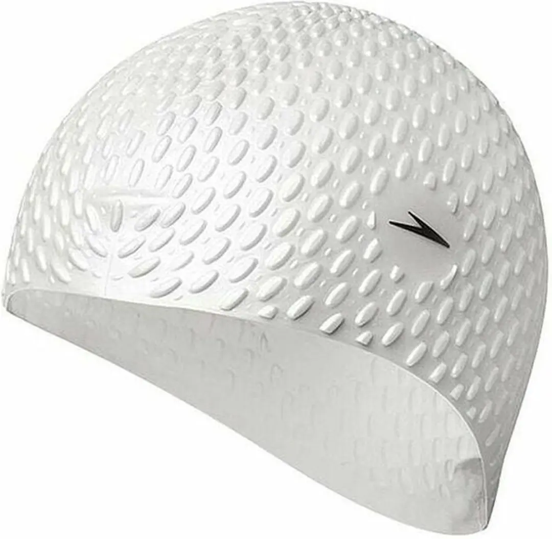Speedo Bubble Cap Badmuts - Wit