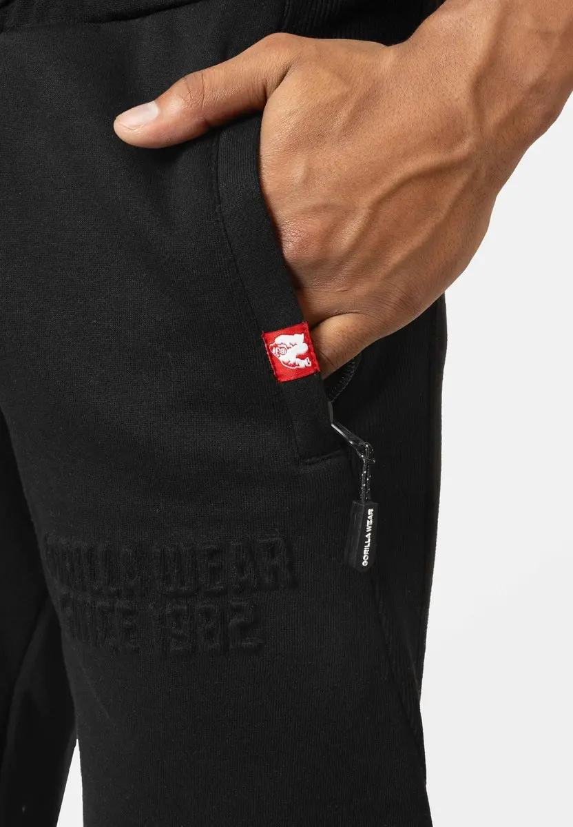 Gorilla Wear Dalton Essential Joggingbroek M - Zwart