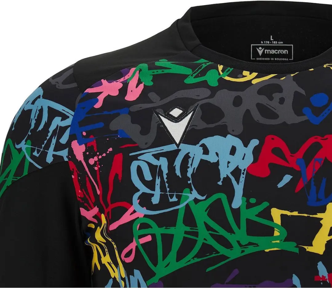 Macron Glory Golem Shirt Heren - Zwart - Maat L