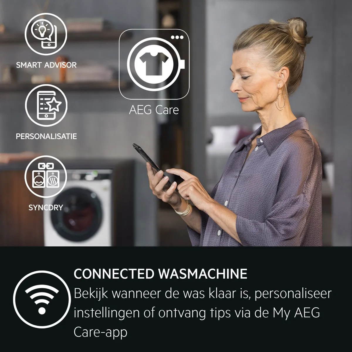 AEG 6000 Serie LR639AD44 Wasmachine 9kg - 1400 toeren - Wit