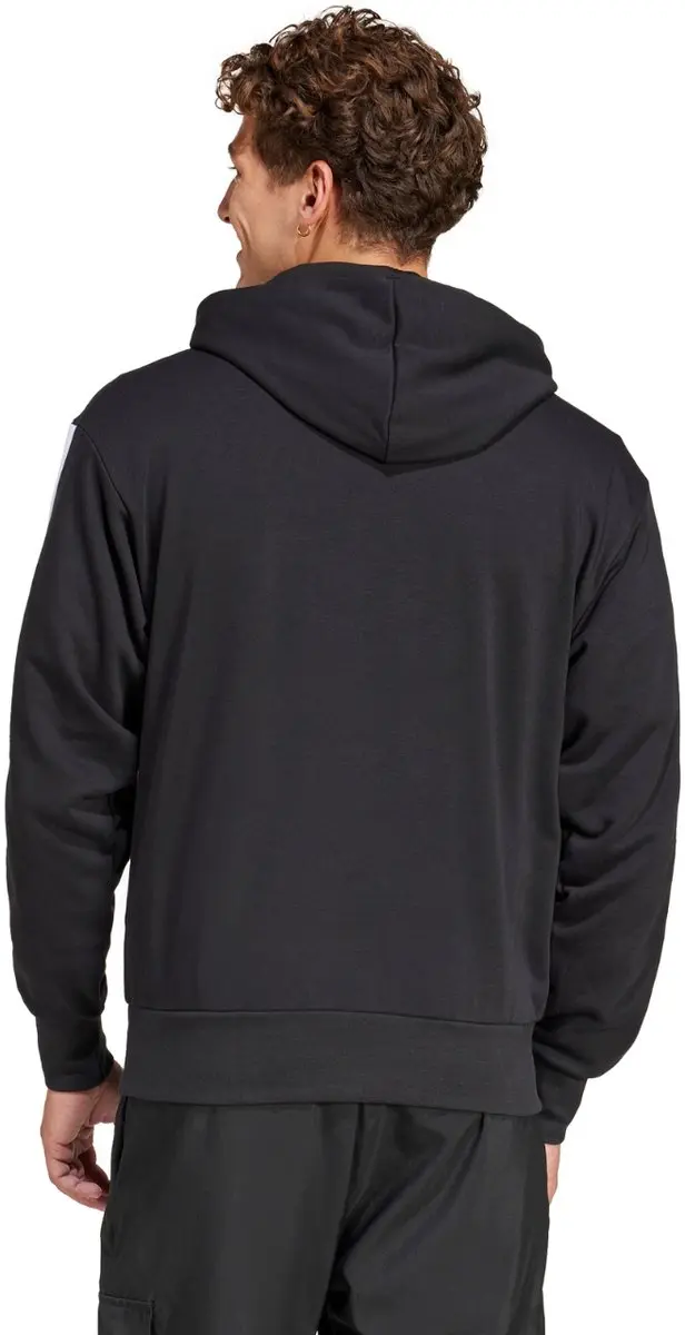 adidas Essentials 3 Stripes French Terry Sweater Heren - Zwart XXL
