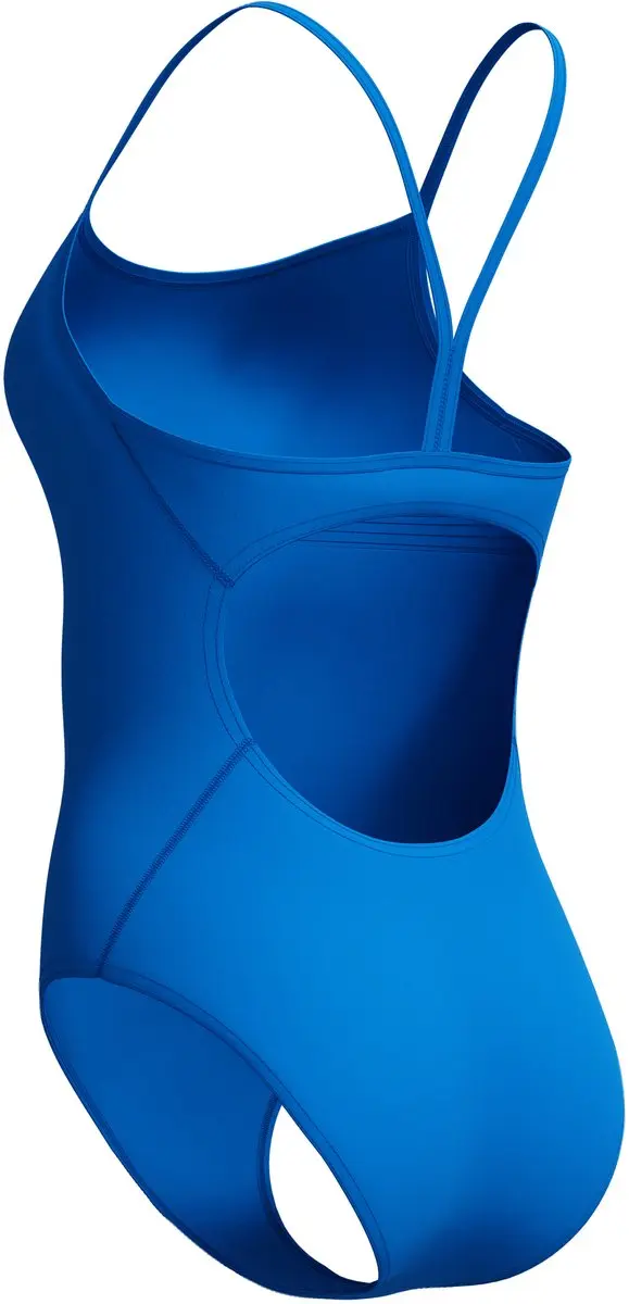Speedo Dames Badpak Endurance+ Thin Strap - Blauw/Wit