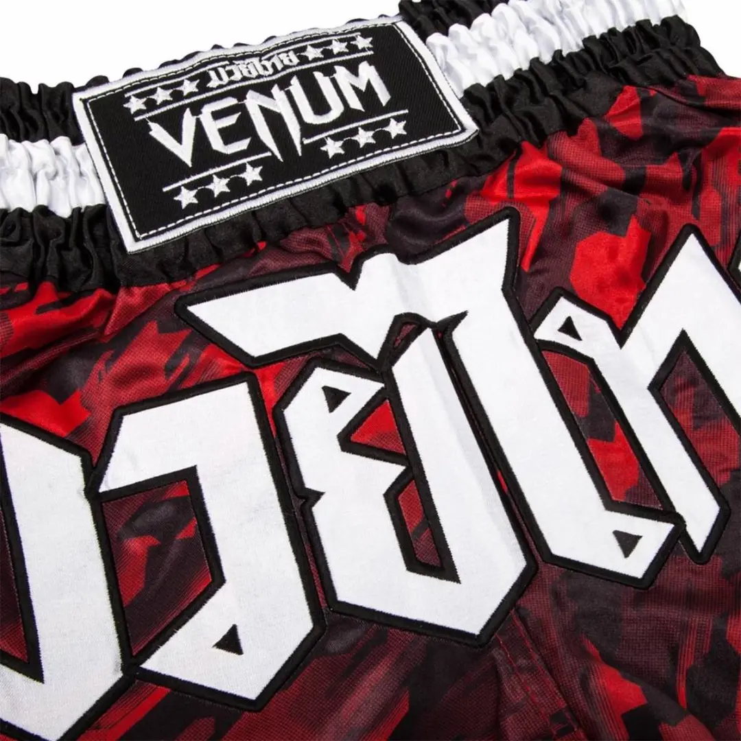 Venum Thai Kickboks Broekjes Tecmo - XS - Rood