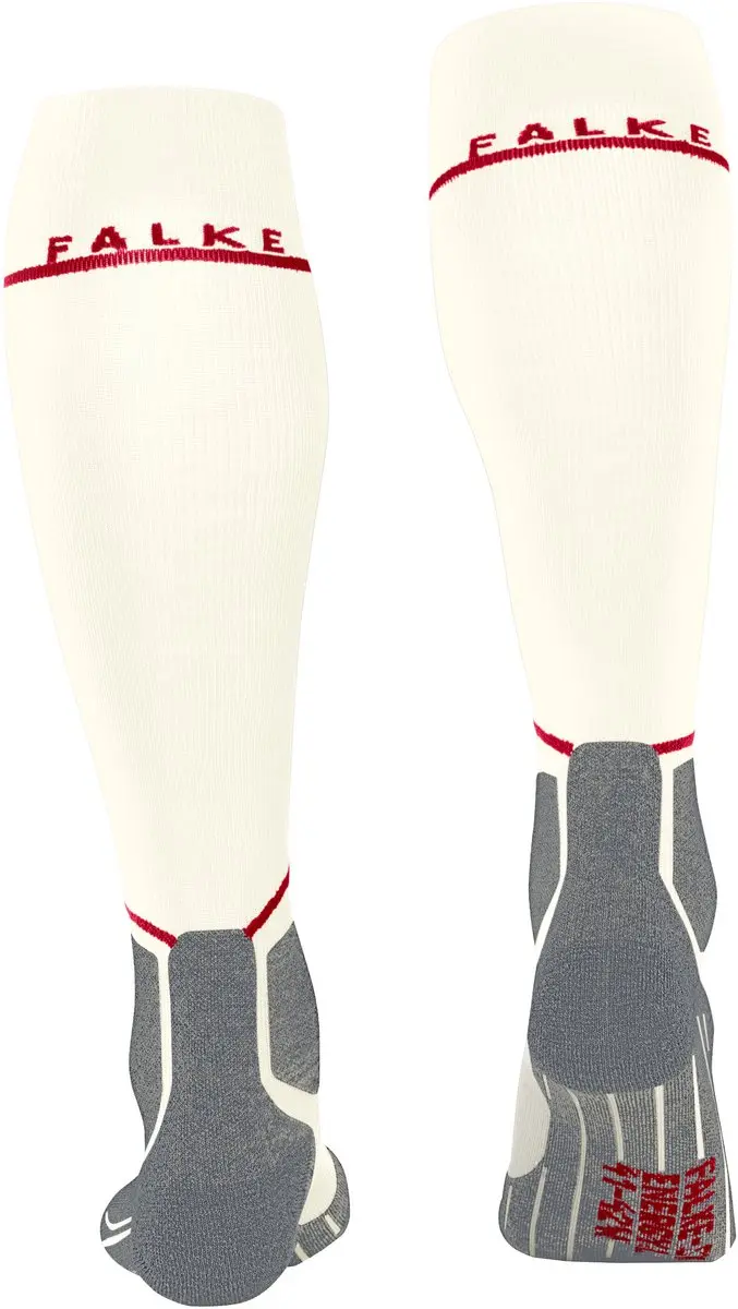 Falke SK4 Compressie Skisokken Dames - 35-36 - Wit