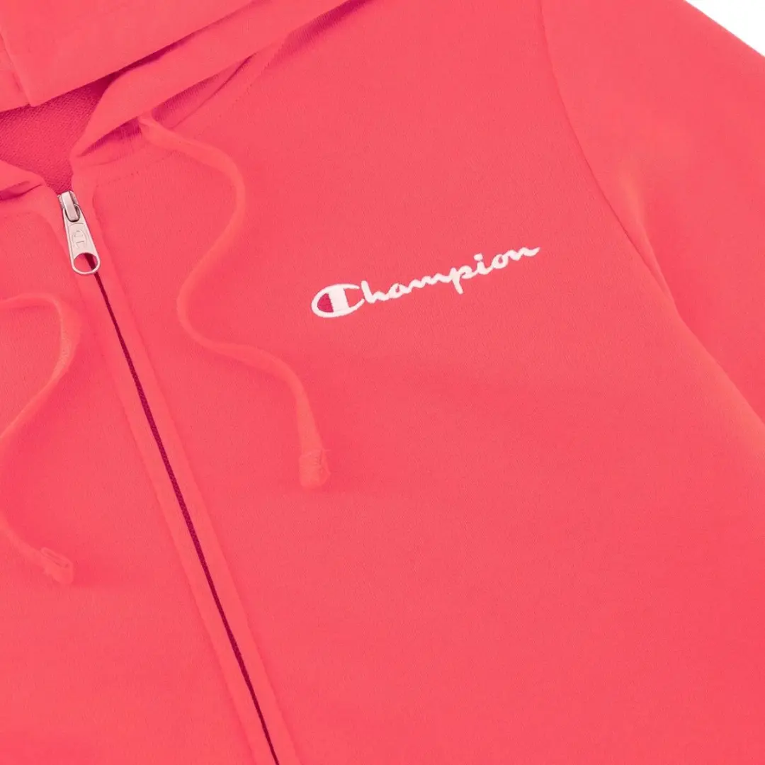 Champion Full Zip Hoodie Dames - Maat M - Roze