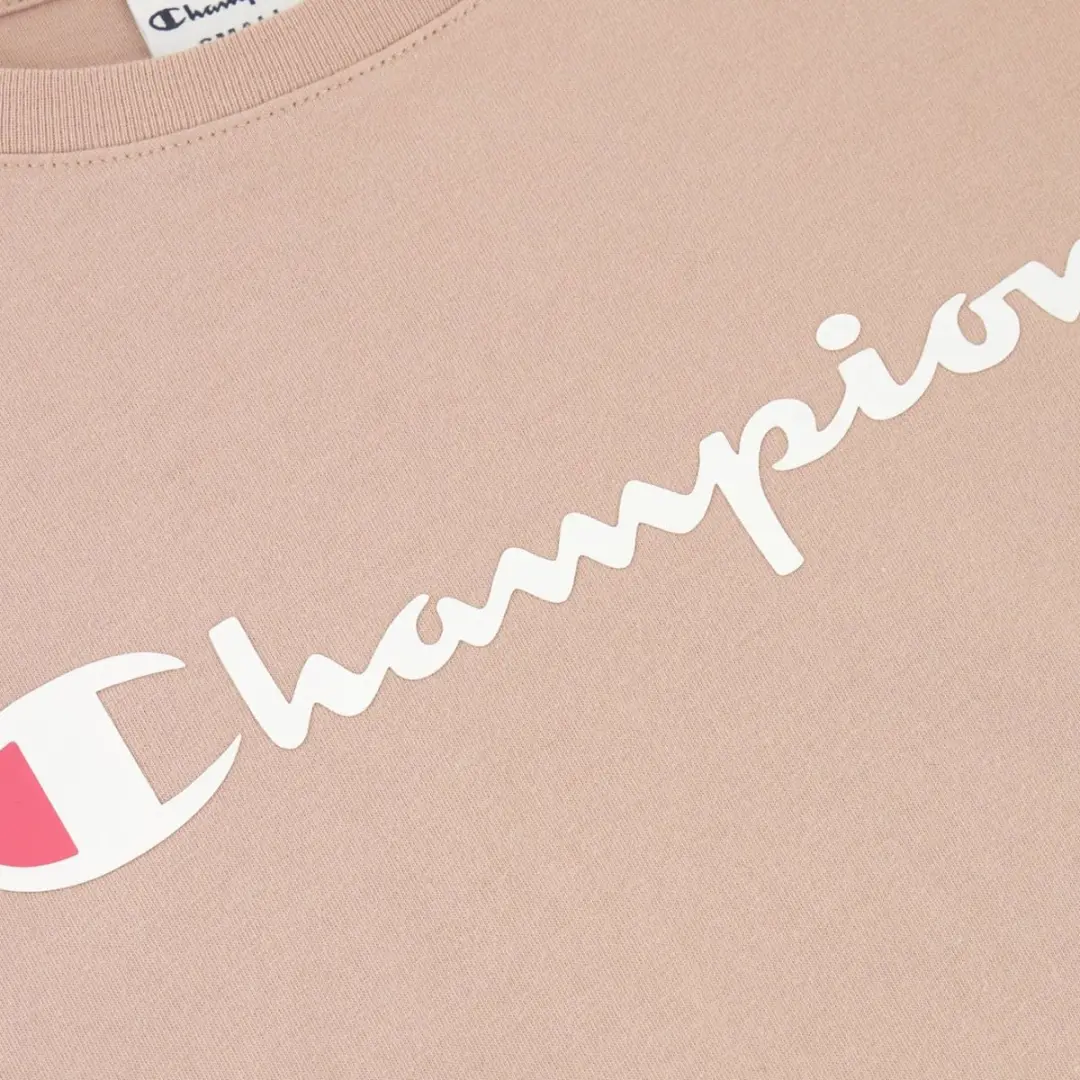 Champion Dames T-shirt Beige - XL