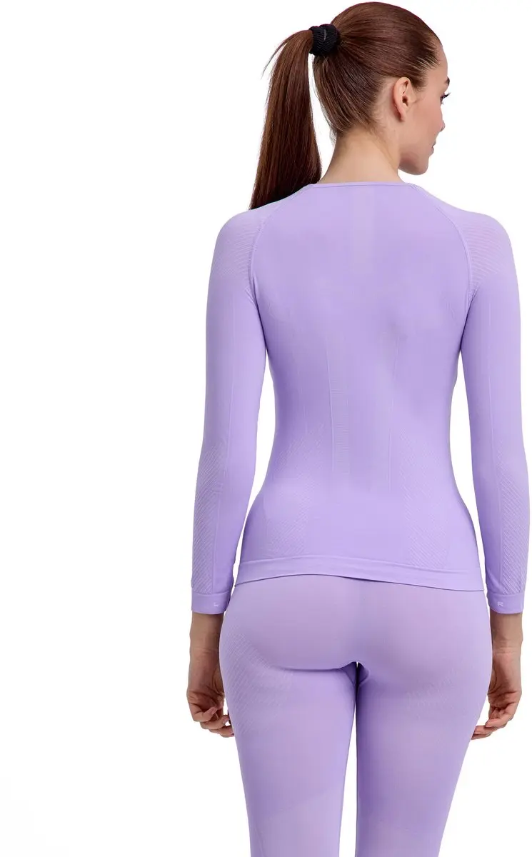 Falke Warm Longsleeved Shirt 39161 - XS - Paars