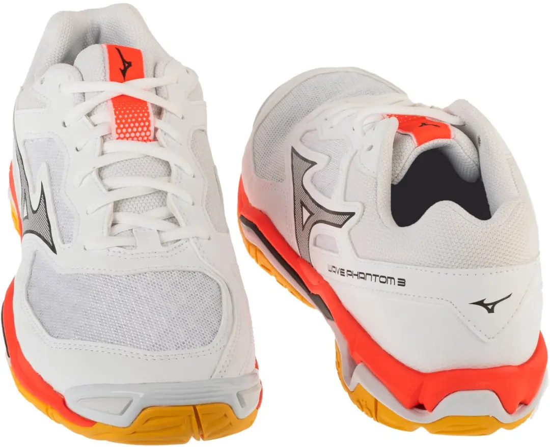 Mizuno Wave Phantom 3 Handbalschoenen 47 - Wit - AG