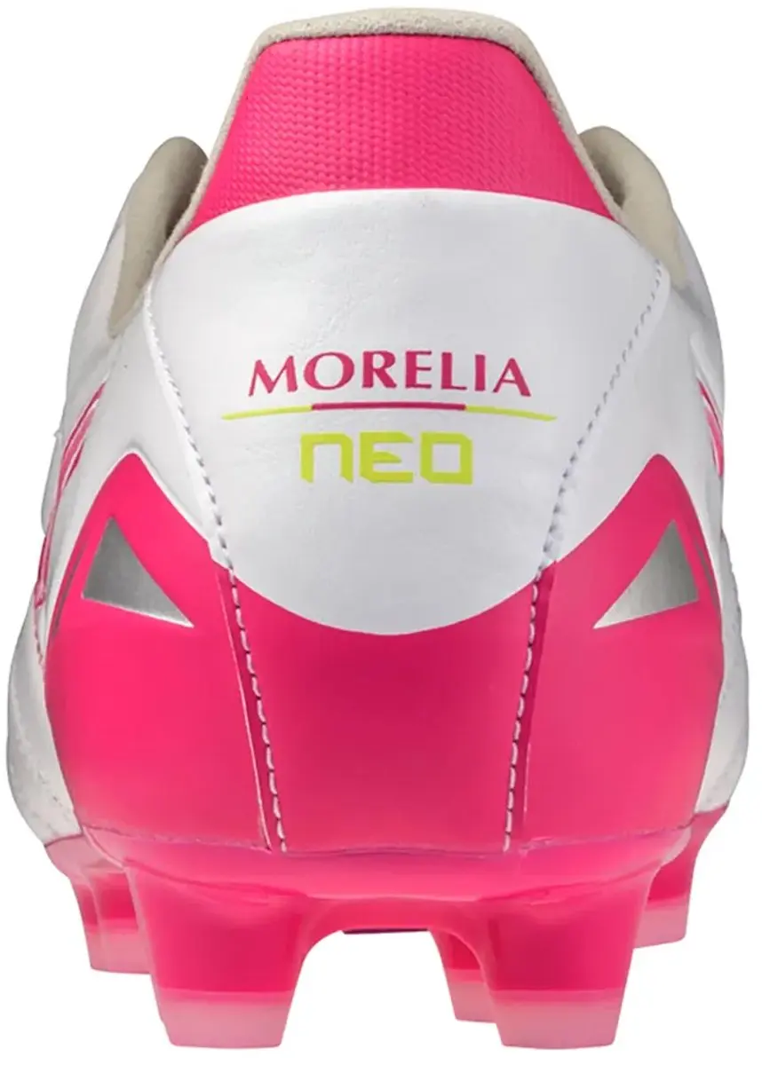 Mizuno Morelia Neo IV FG Voetbalschoenen - 45 - Wit