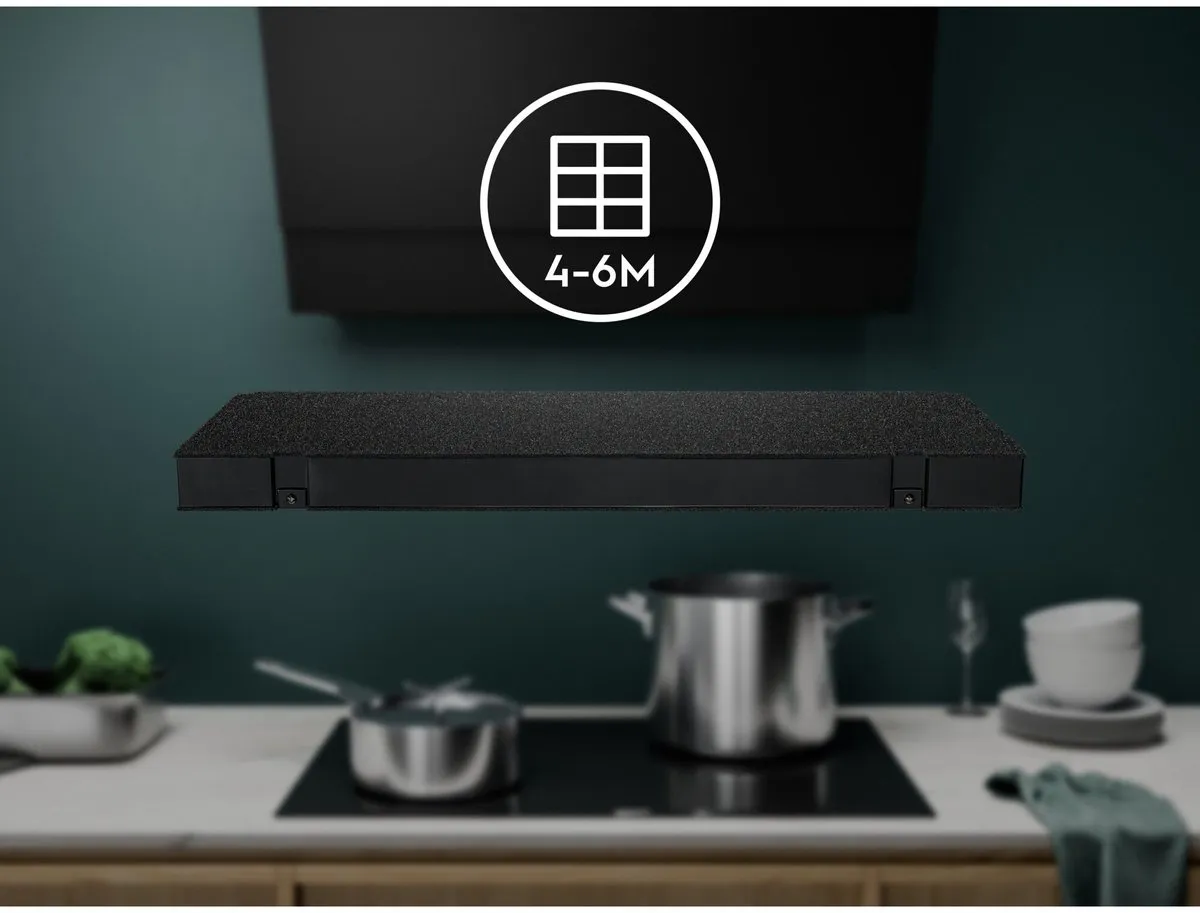 Koolstoffilter, Actief filter voor afzuigkappen