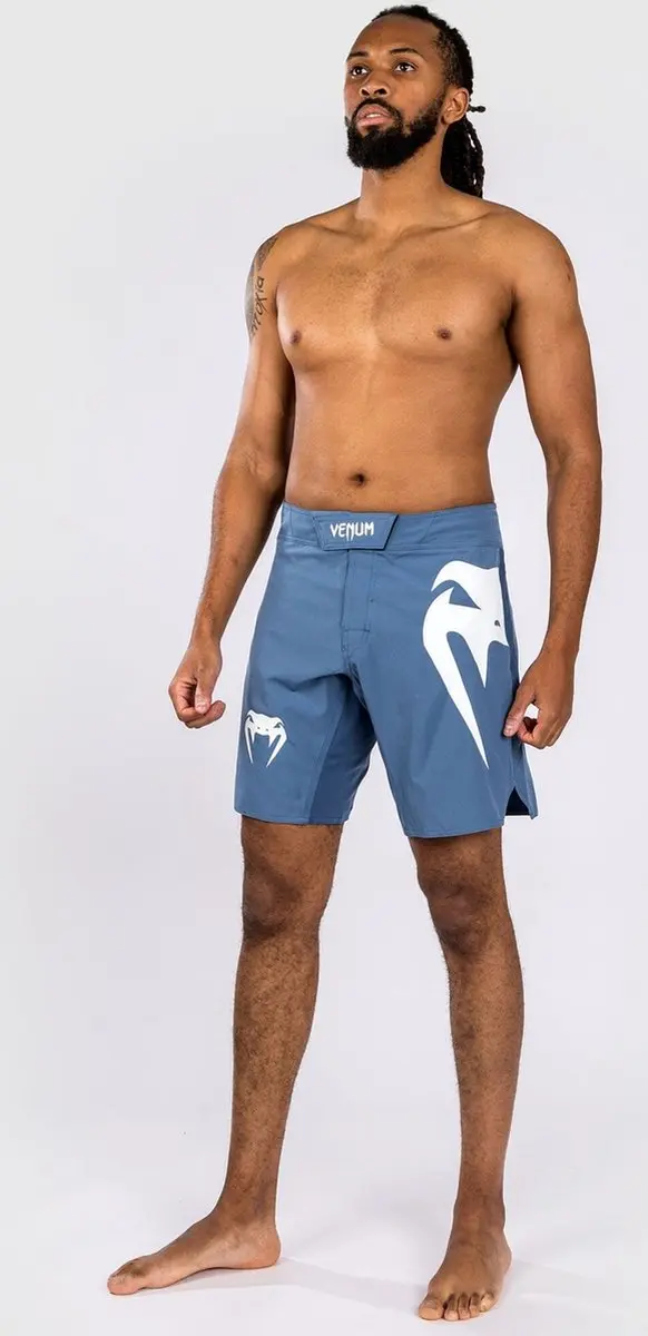 Venum Light 5.0 Fightshort - Maat L - Blauw/Wit - afbeelding 6 van 6