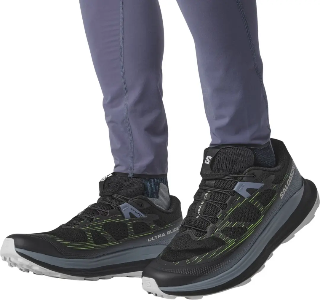 Salomon Ultra Glide 2 Trailrunningschoenen Heren 46 - Zwart/Grijs/Groen - afbeelding 6 van 6
