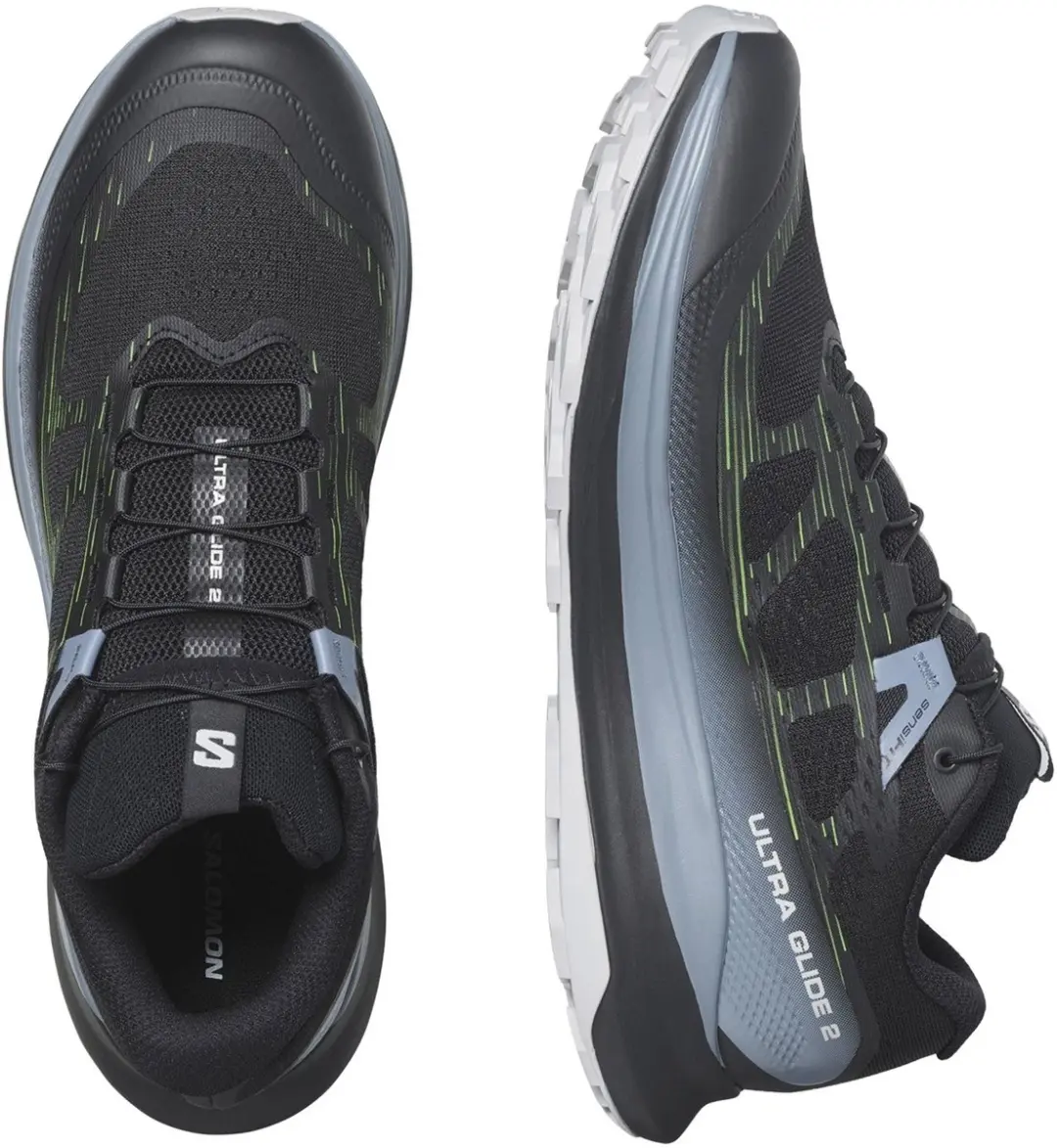 Salomon Ultra Glide 2 Trailrunningschoenen Heren 46 - Zwart/Grijs/Groen