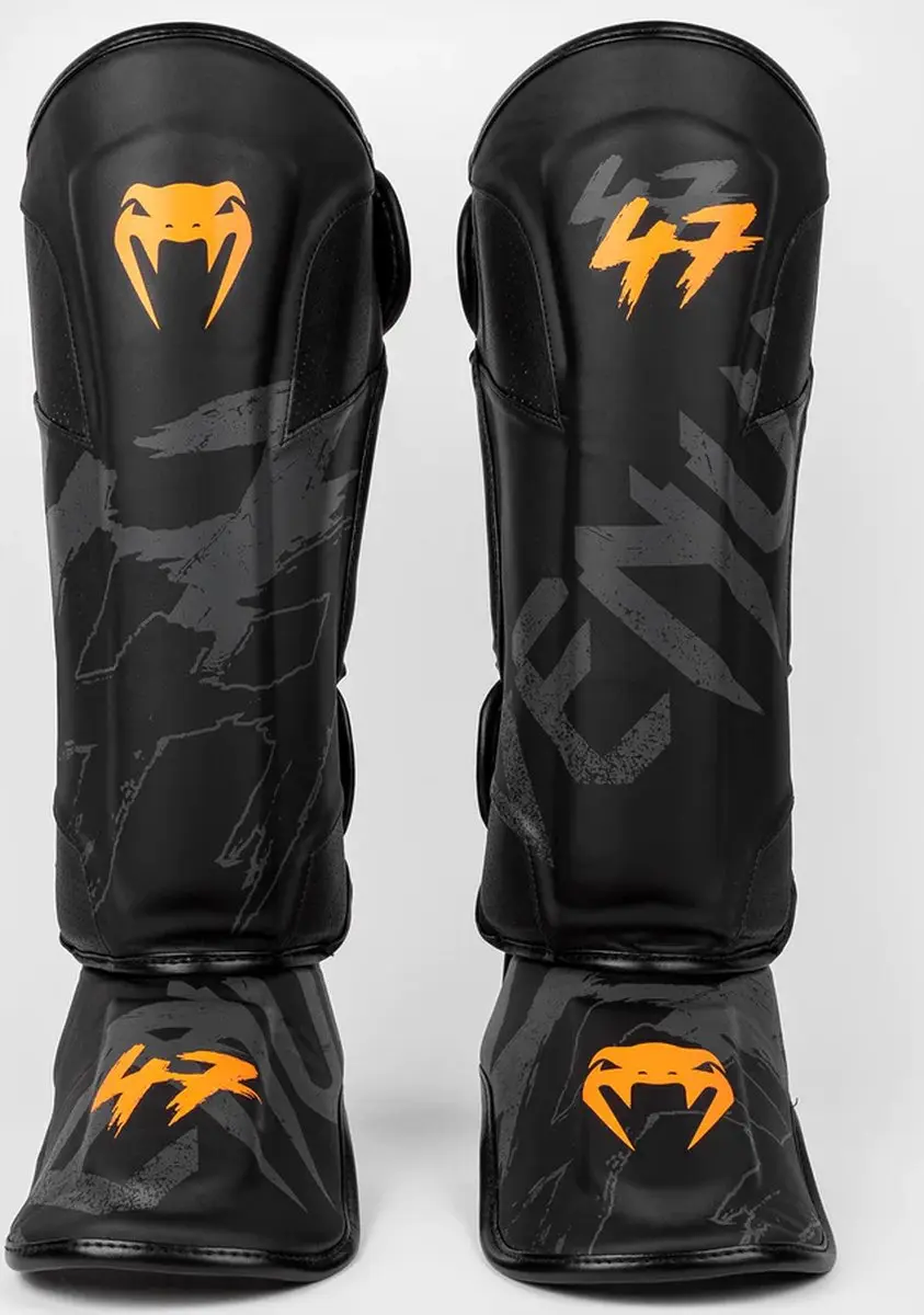 Venum S47 Scheenbeschermers - Maat L - Black/Orange