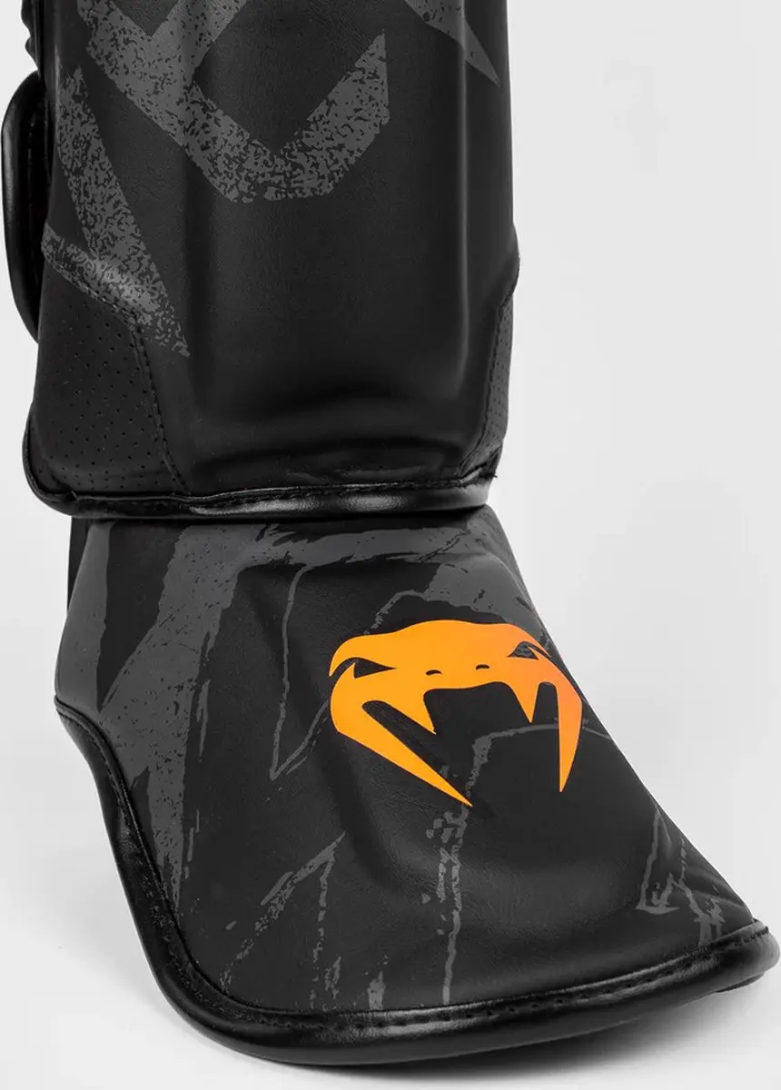 Venum S47 Scheenbeschermers - Maat L - Black/Orange