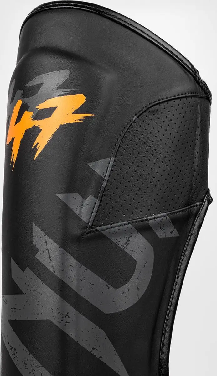 Venum S47 Scheenbeschermers - Maat L - Black/Orange - afbeelding 6 van 6