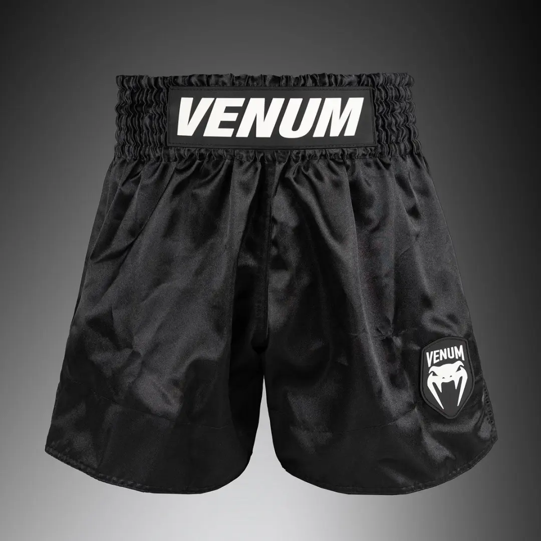 Venum Classic Evo Muay Thai Shorts - Zwart/Wit S