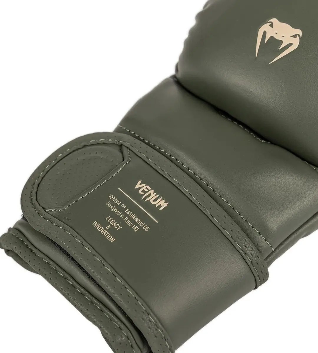 Venum Impact Evo Sparring Handschoenen 8 oz - Military Green S