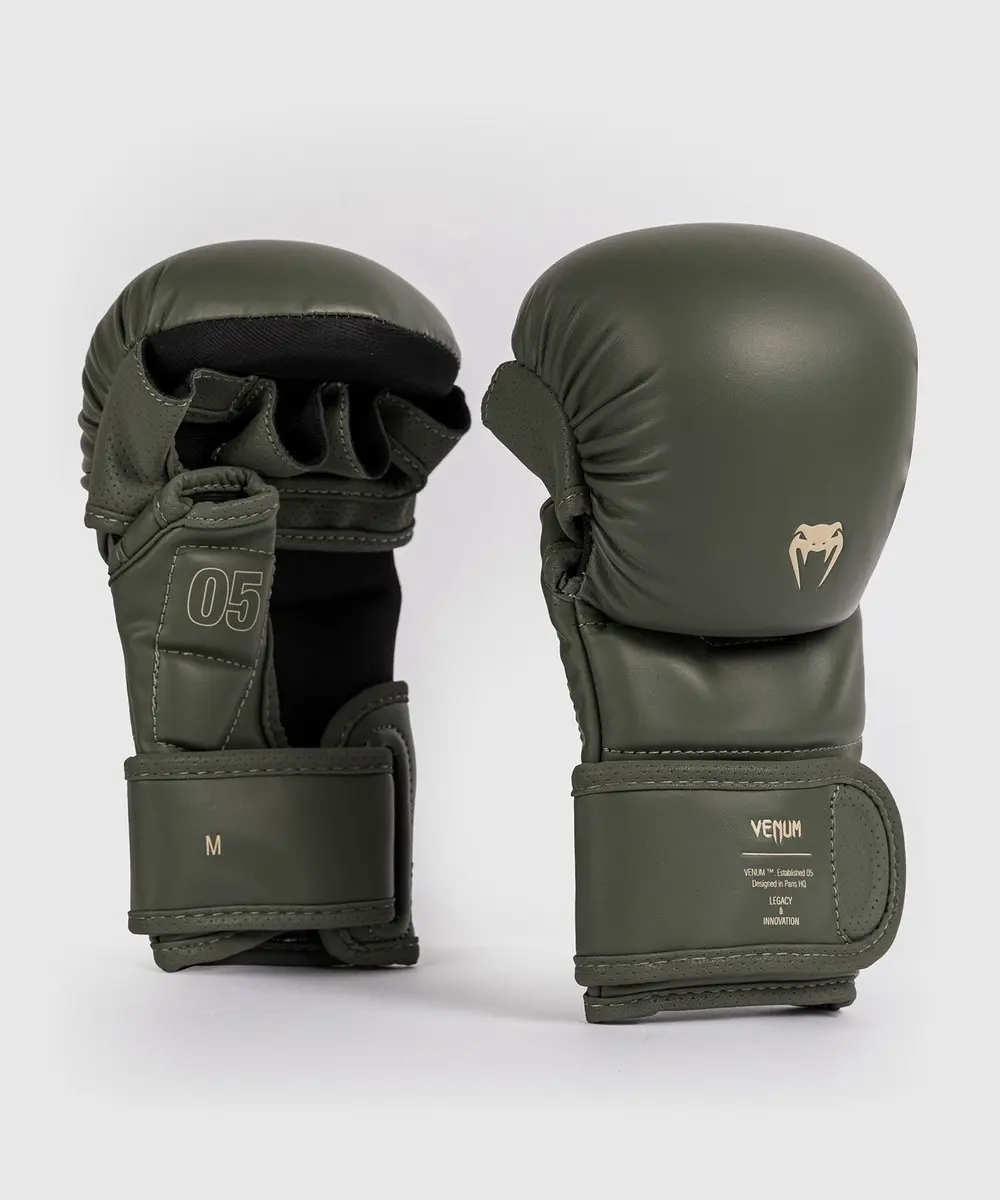 Venum Impact Evo Sparring Handschoenen 8 oz - Military Green S