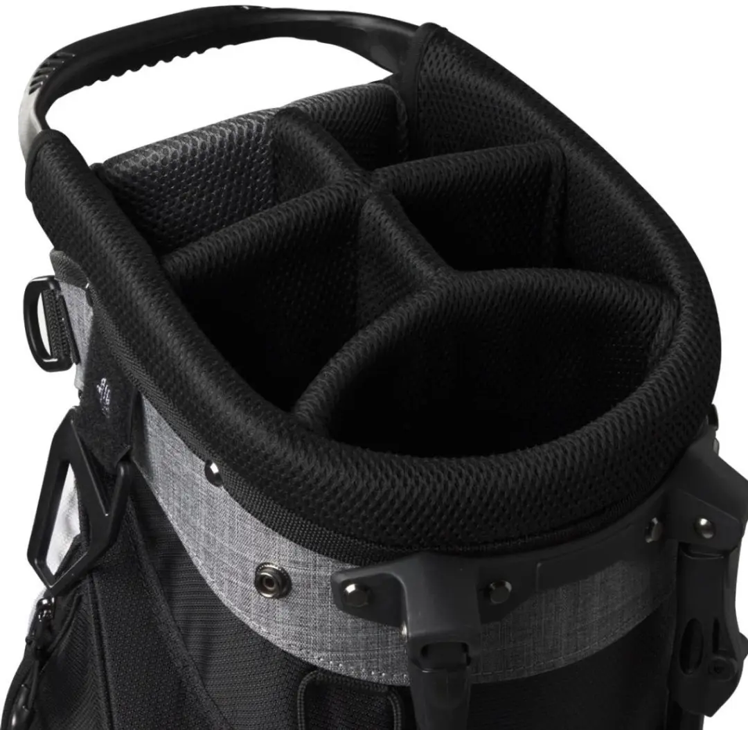 Wilson Feather Standbag 2026 - 8 Vakken - Zwart/Grijs/Wit