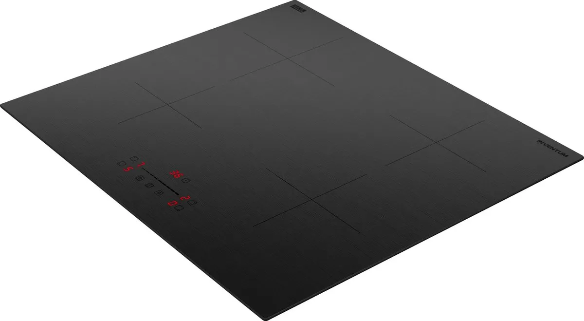 Inventum IKI6008MAT Inbouw Inductiekookplaat 4 Zones - Mat Zwart