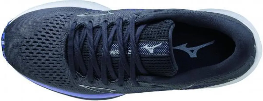 Mizuno Wave Rider 25 Dames Sportschoenen - grijs/paars