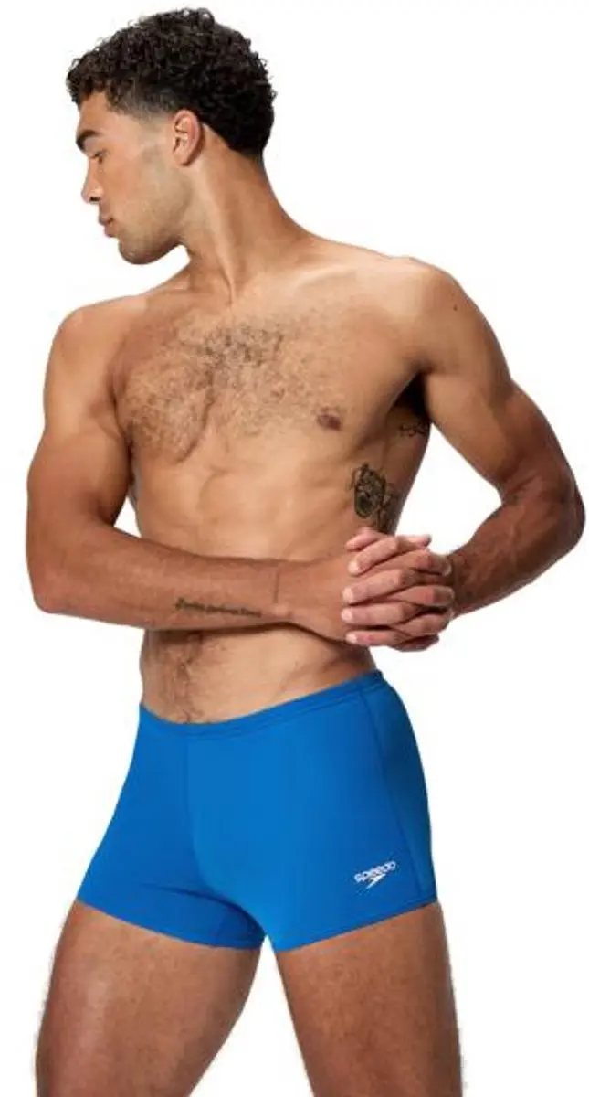 Speedo Endurance+ Logo Aquashort Heren - XL - Blauw/Wit