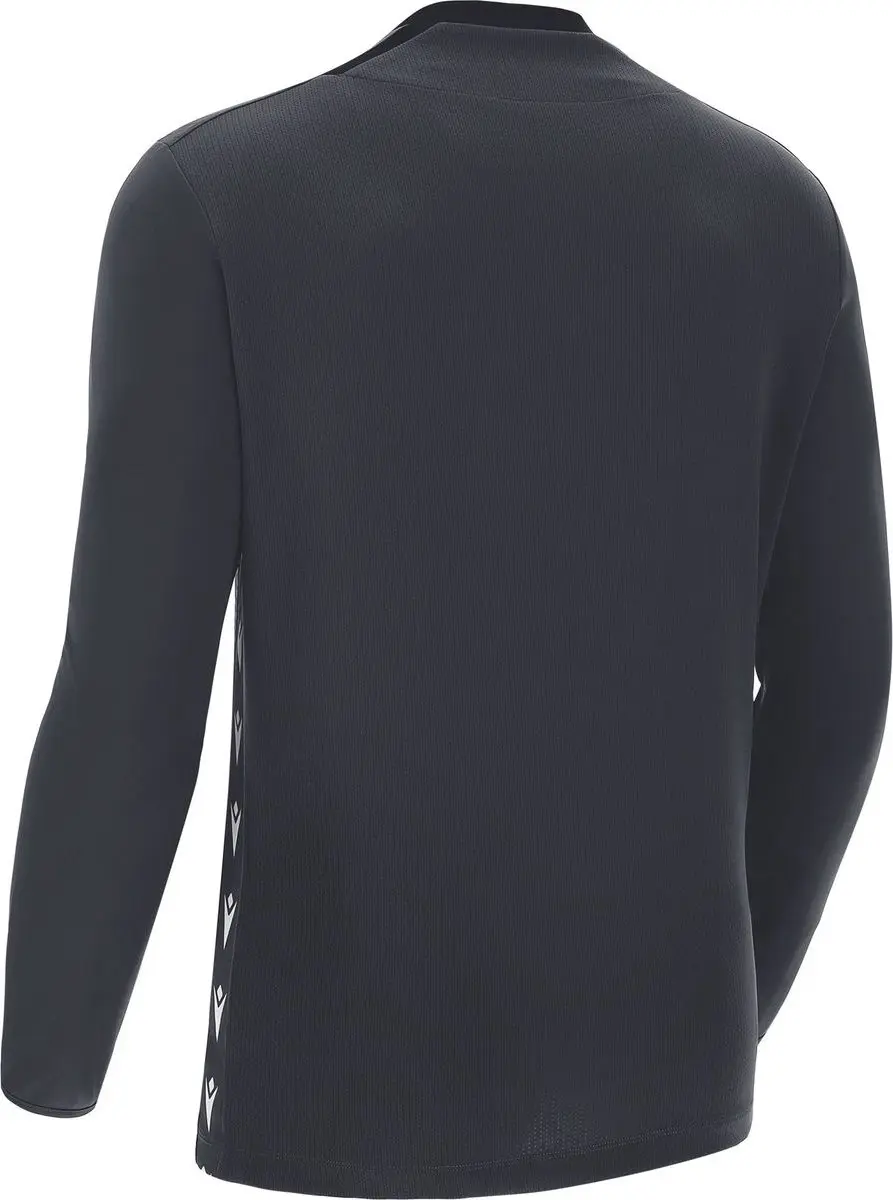 Macron Cygnus Keepershirt Lange Mouw Kinderen 140 - Antraciet/Zwart