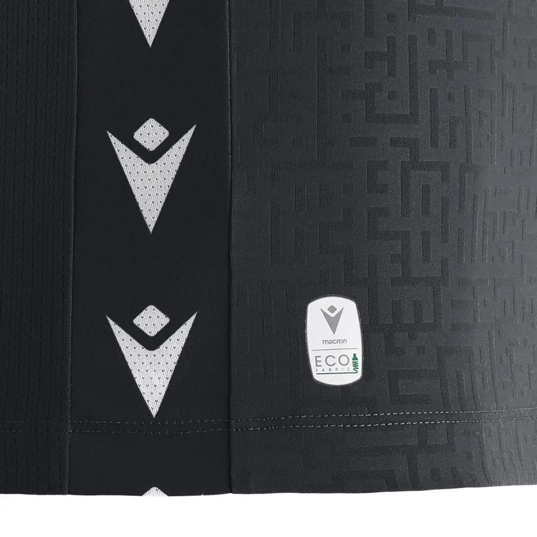 Macron Cygnus Keepershirt Lange Mouw Kinderen 140 - Antraciet/Zwart