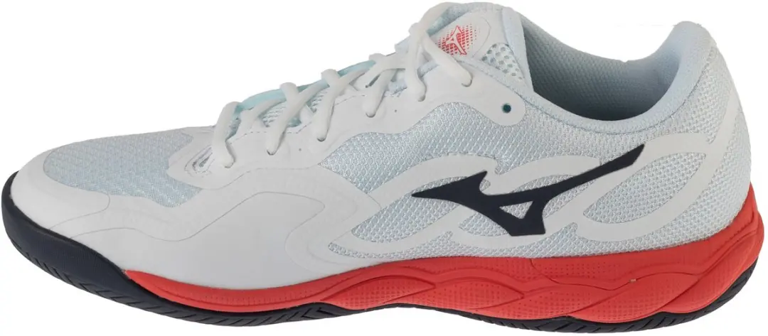 Mizuno Wave Enforce Court AC Tennisschoenen 46 - Wit