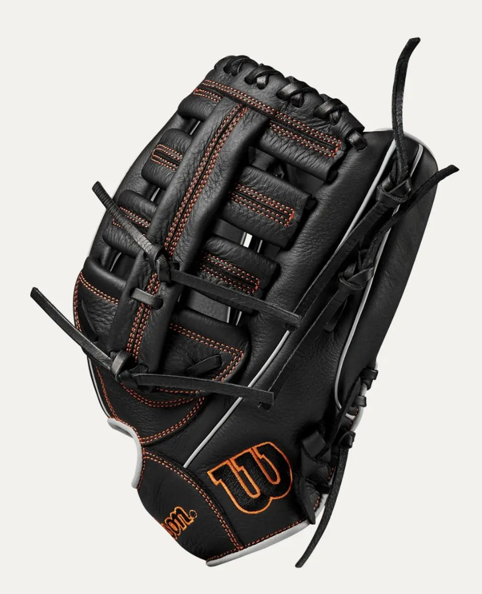 Wilson Honkbalhandschoen A700 Jeugd 12,5 inch - Zwart LHT