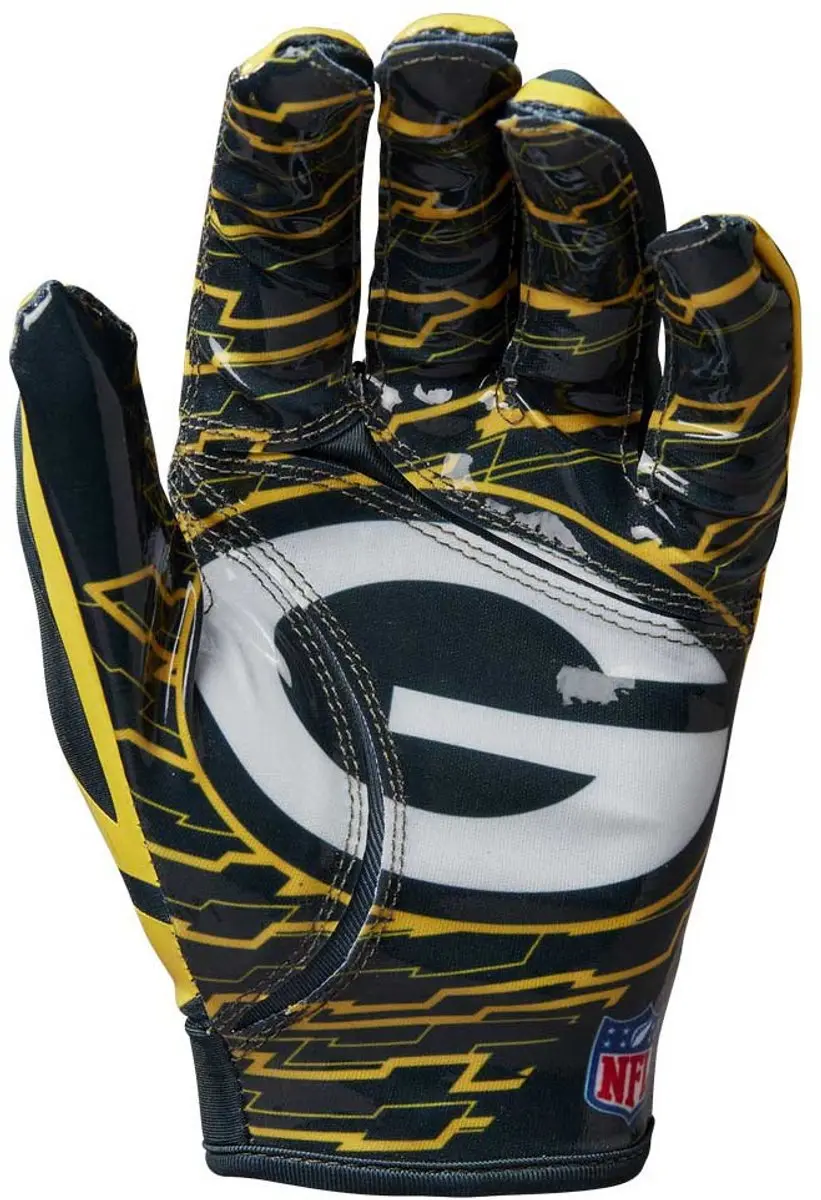 Wilson NFL Green Bay Packers Kinderhandschoenen - Junior - Groen/Geel