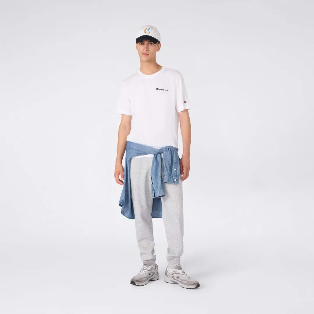Champion T-Shirt SS 221798-ww001 - Wit - Maat L
