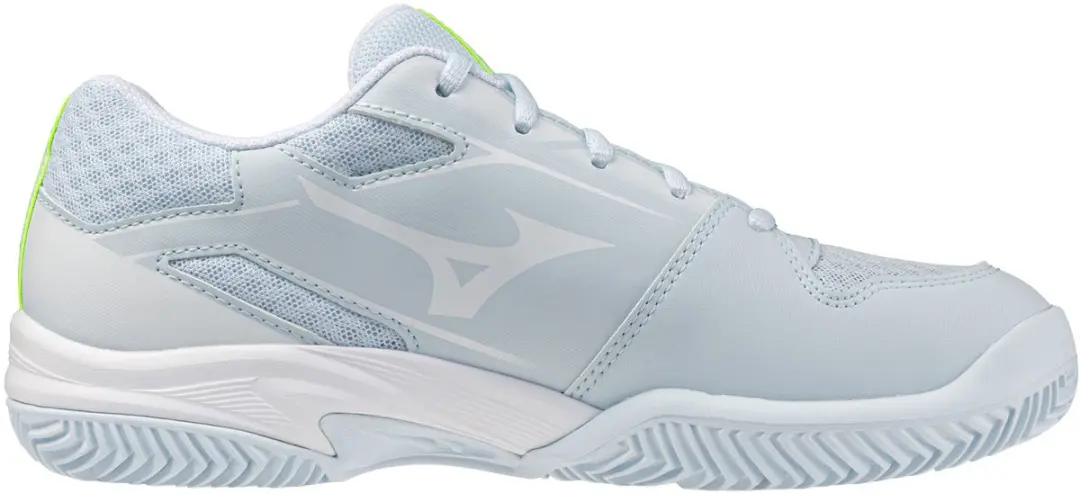 Mizuno Break Shot 5 CC Tennisschoen Dames - 38 - Grijs/Wit - afbeelding 6 van 6