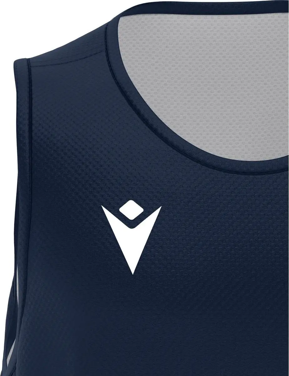Macron X500 Reversible Shirt Heren - Marine/Wit - Maat L