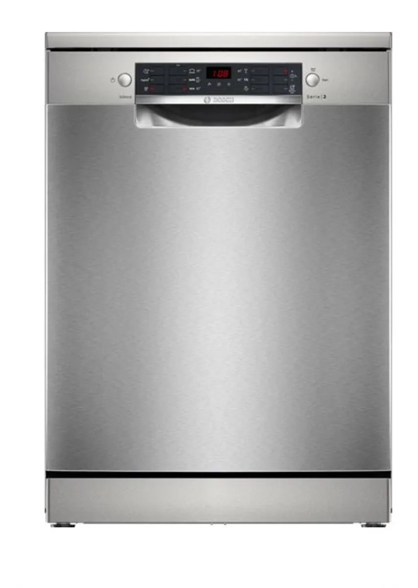 Bosch SMS26AI01F Vaatwasser 12 Couverts - Vrijstaand - 60cm - RVS