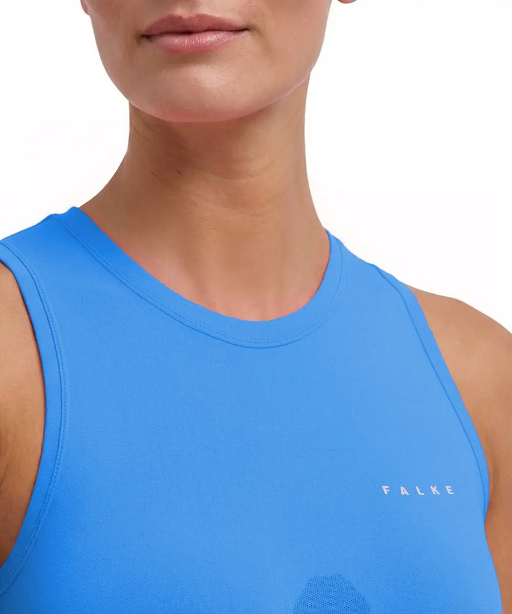 Falke Warm Shortsleeved Shirt 39162 - Dames XL - Blauw