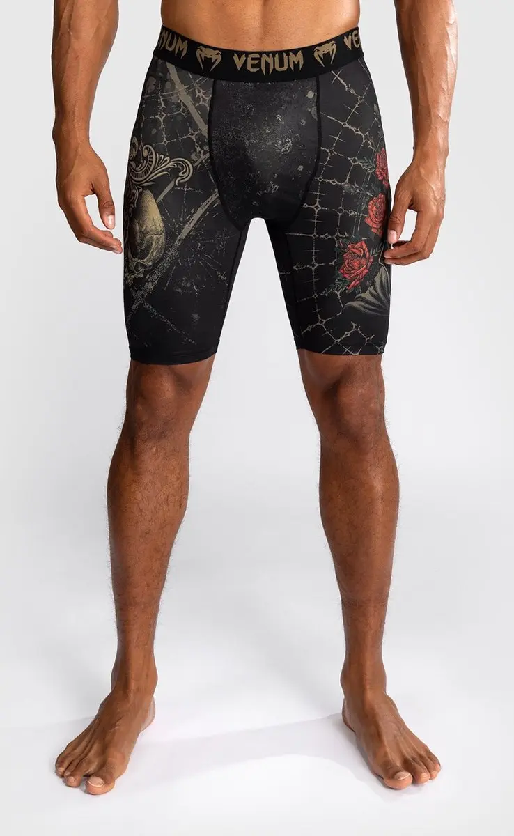 Venum Santa Muerte 5.0 Vale Tudo Short - XXL - Goud/Zwart