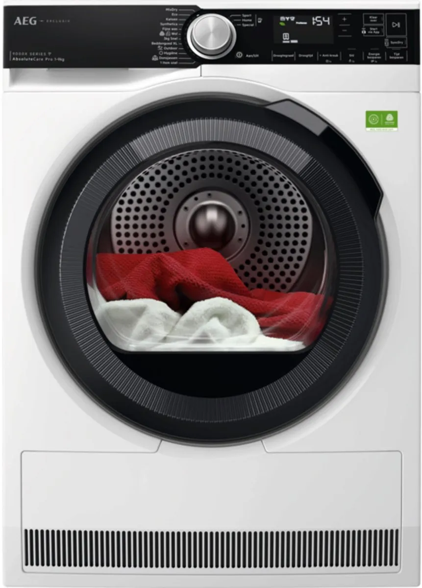 AEG Series 9000 TR97MUNCHEN Wasdroger 9 kg - Wit